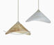 Hoppi 1 Light Satin Nickel Pendant Ceiling Light in Marble/Clear Glass, Halogen