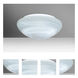 Bobbi 12 2 Light 12 inch Flush Mount Ceiling Light in Incandescent, Marble Glass