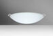 Sonya 17 2 Light 17 inch Satin Nickel Flush Mount Ceiling Light in Halogen, Satin Frost Glass