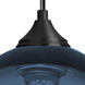 Omega 12 1 Light Black Cord Pendant Ceiling Light