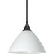 Domi LED Black Cord Pendant Ceiling Light