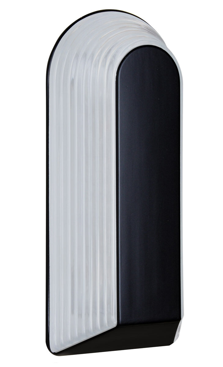 2433 Series 2 Light 15 inch Black Outdoor Sconce, Costaluz