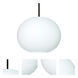 Jordo LED Black Stem Pendant Ceiling Light