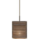 Kirk 6 LED Bronze Cord Pendant Ceiling Light