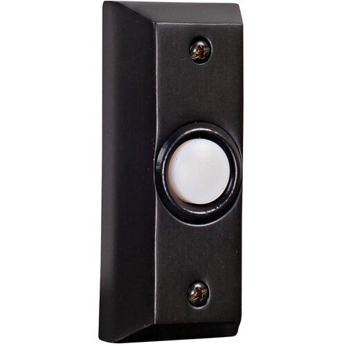 Rectangle Bronze Push Button, Rectangle