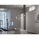 Boca 3 LED Black Cord Pendant Ceiling Light