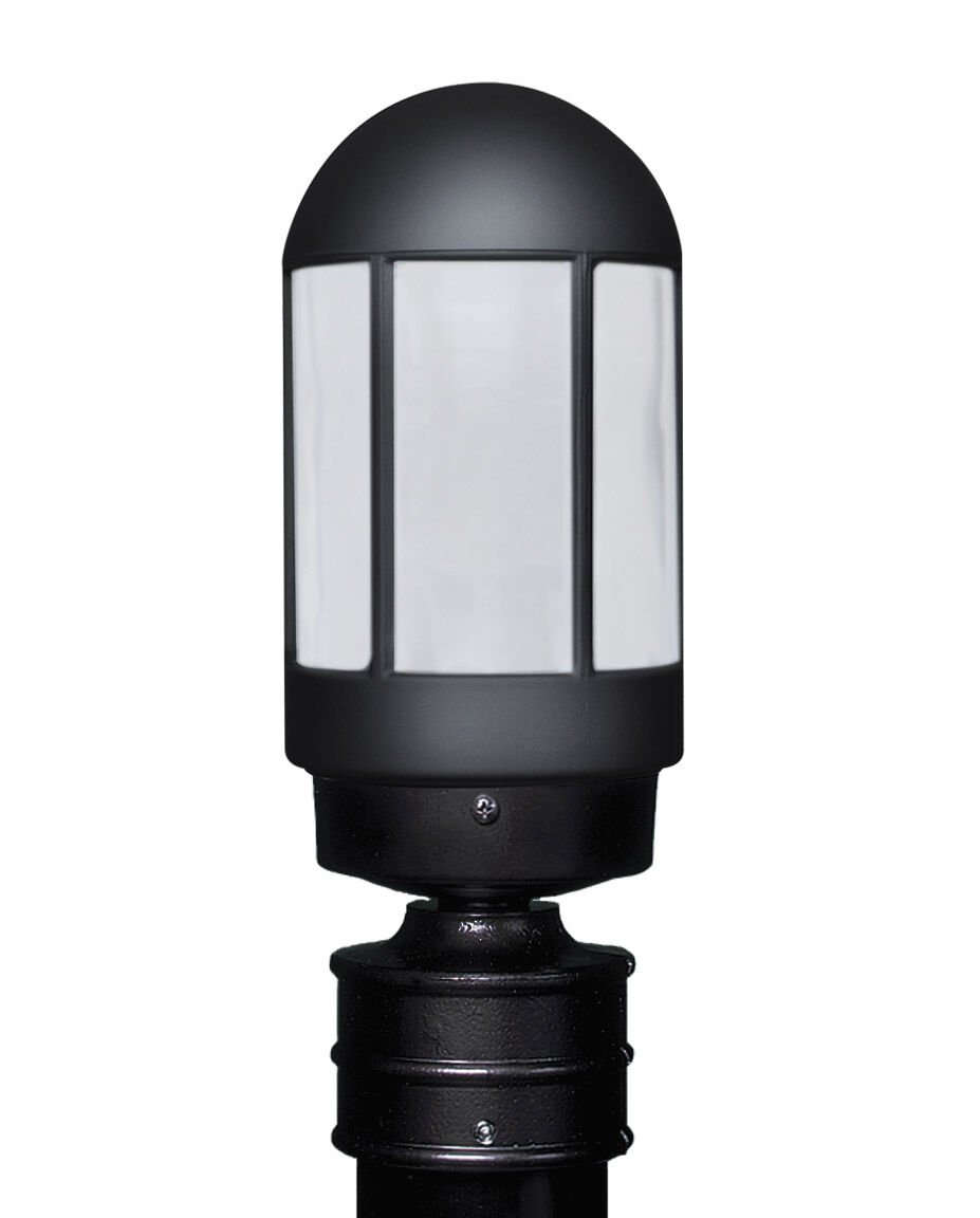 3151 Series 1 Light 13 inch Black Outdoor Post Mount, Costaluz