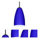 Riva 9 1 Light Black Cord Pendant Ceiling Light