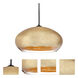 Brio 14 LED Black Cord Pendant Ceiling Light