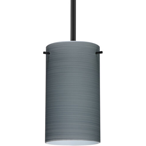 Stilo 7 1 Light Black Stem Pendant Ceiling Light