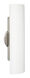 Darci 16 2 Light 5 inch Satin Nickel ADA Wall Sconce Wall Light in Incandescent