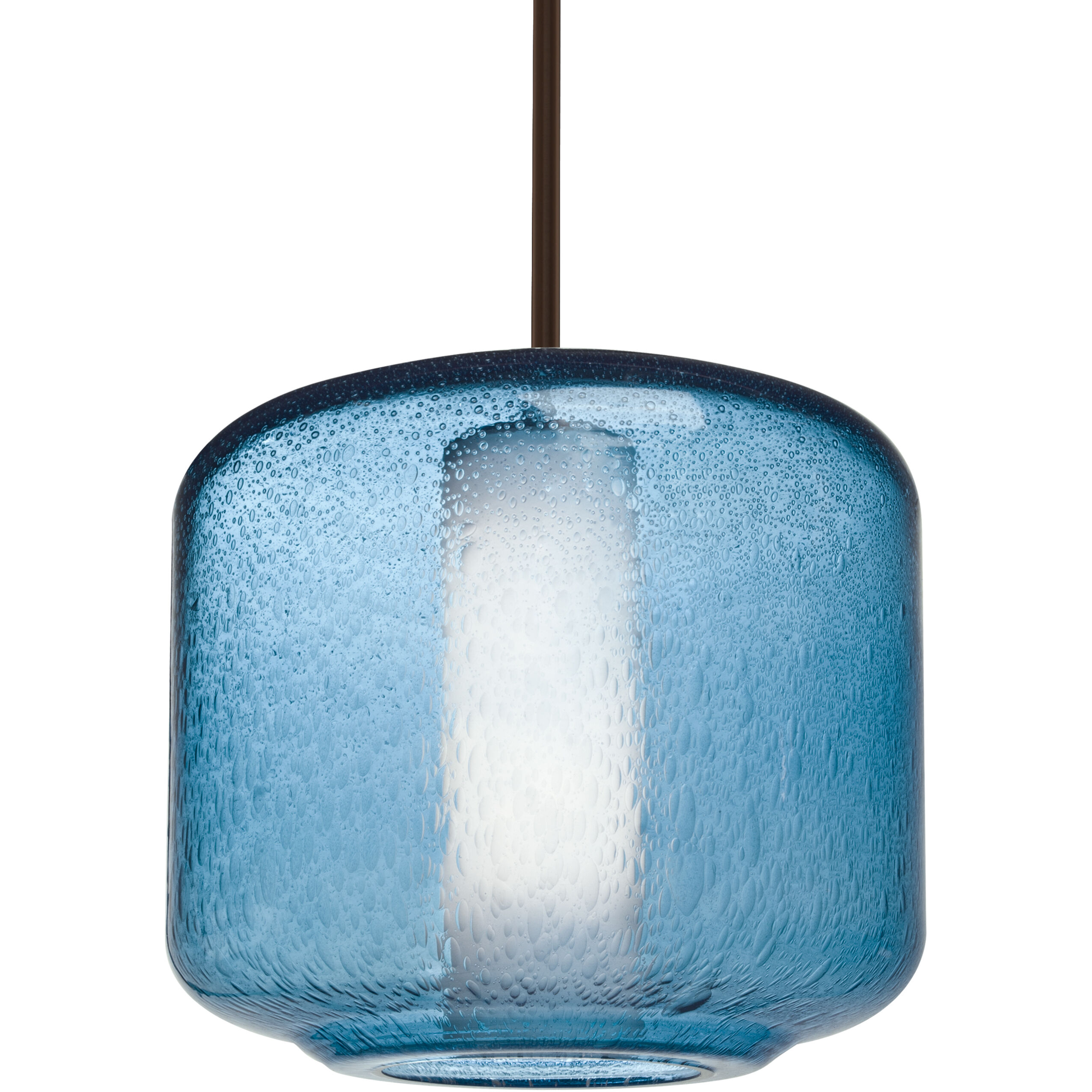 Niles 10 LED Bronze Stem Pendant Ceiling Light