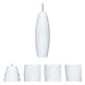 Suzi 18 LED Satin Nickel Cord Pendant Ceiling Light