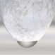 Bolla 3 Light 22 inch Satin Nickel Vanity Lighting Wall Light in Incandescent, Carrera Glass