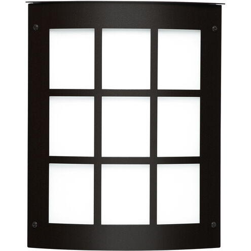 Moto 11 LED 12.25 inch Black Outdoor Sconce