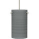 Tamburo 5 LED Black Cord Pendant Ceiling Light