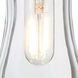 Wish 1 Light Satin Nickel Pendant Ceiling Light