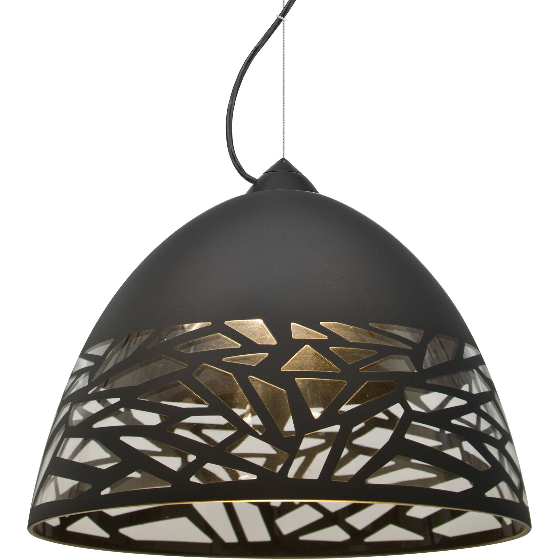 Kiev LED Black Cable Pendant Ceiling Light