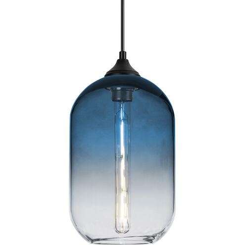 Omega 12 1 Light Black Outdoor Pendant