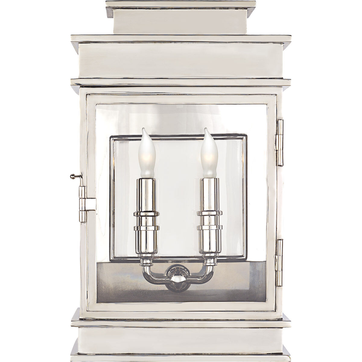 Chapman & Myers Linear Lantern 2 Light 9.00 inch Outdoor Wall Light