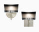 Groove 1 Light 8 inch Chrome Mini Sconce Wall Light in Halogen