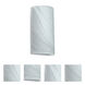 Dorian 10 LED 6 inch ADA Wall Sconce Wall Light in Marble Glass