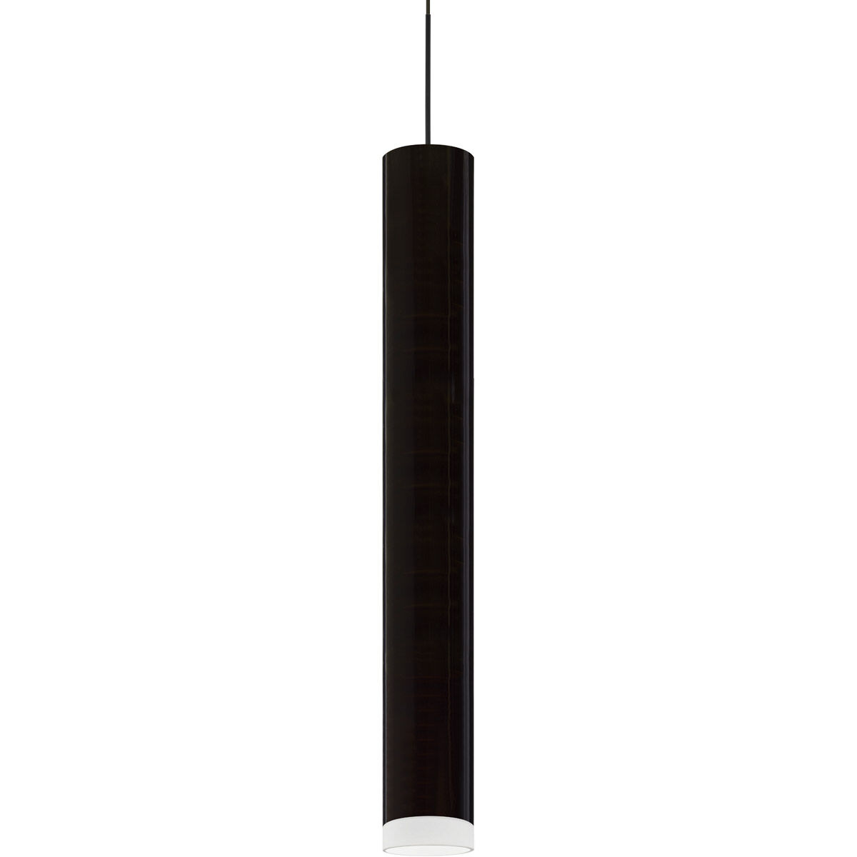 Cafe 1 Light Black Pendant Ceiling Light