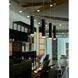 Cafe LED Satin Nickel Pendant Ceiling Light