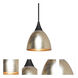 Divi LED Black Cord Pendant Ceiling Light