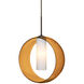 Plato LED Bronze Cord Pendant Ceiling Light