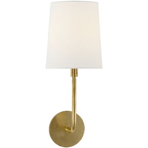 Barbara Barry Go Lightly 1 Light 6 inch Gild Sconce Wall Light in Linen
