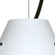 Pera 9 LED Black Cord Pendant Ceiling Light