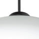 Peri 1 Light Black Cord Pendant Ceiling Light