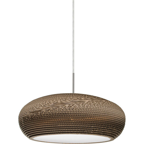 Venus LED Satin Nickel Cord Pendant Ceiling Light