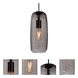 Pinot 13 1 Light Black Cord Pendant Ceiling Light
