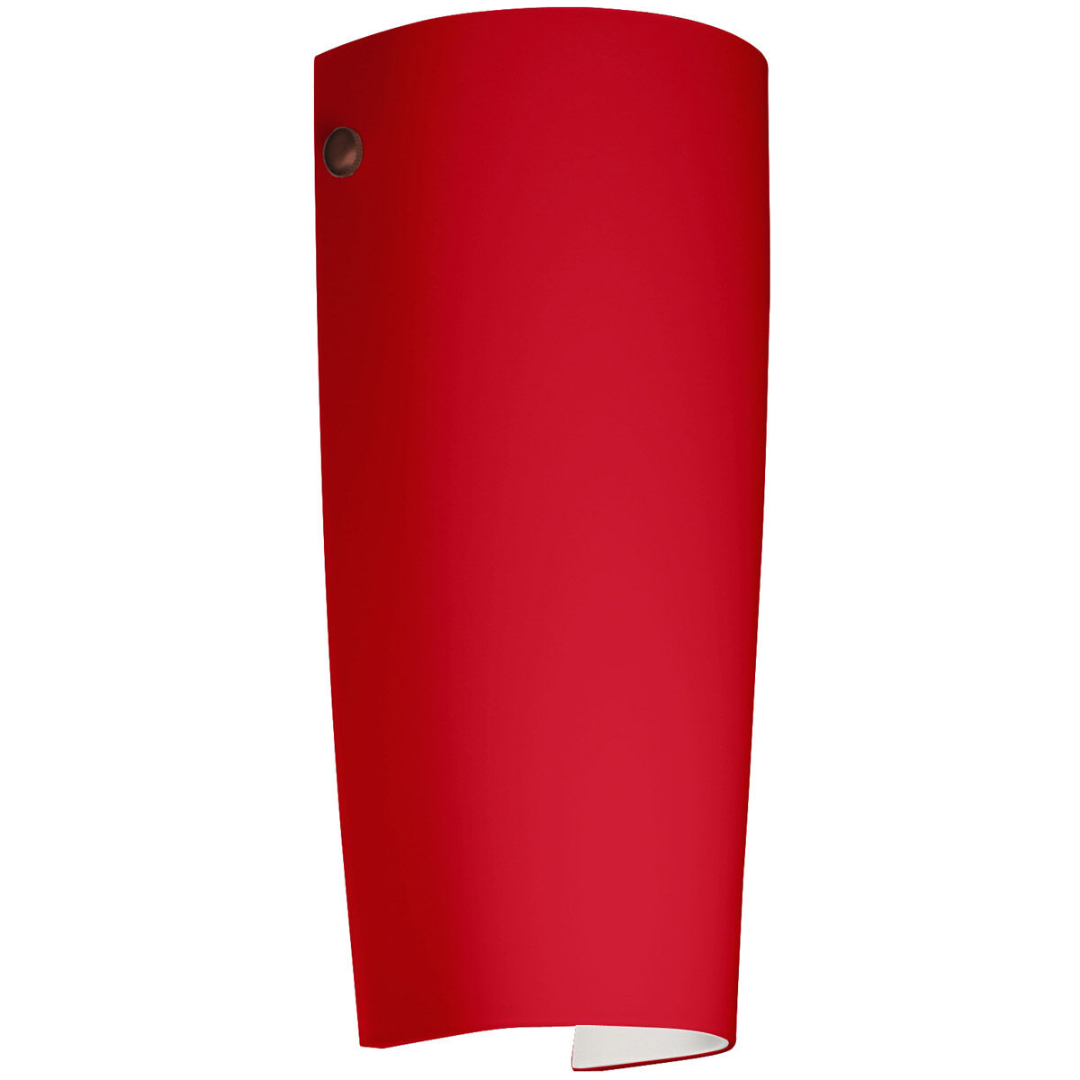 Tomas LED 5 inch Bronze ADA Wall Sconce Wall Light in Ruby Matte Glass