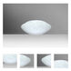 Nova 10 LED 10 inch Flush Mount Ceiling Light in Carrera Glass