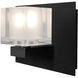 Bolo LED 5.5 inch Black Vanity Light Wall Light