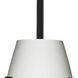 Suzi 18 1 Light Black Stem Pendant Ceiling Light