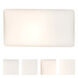 Lido LED 9 inch Chrome Vanity Wall Light