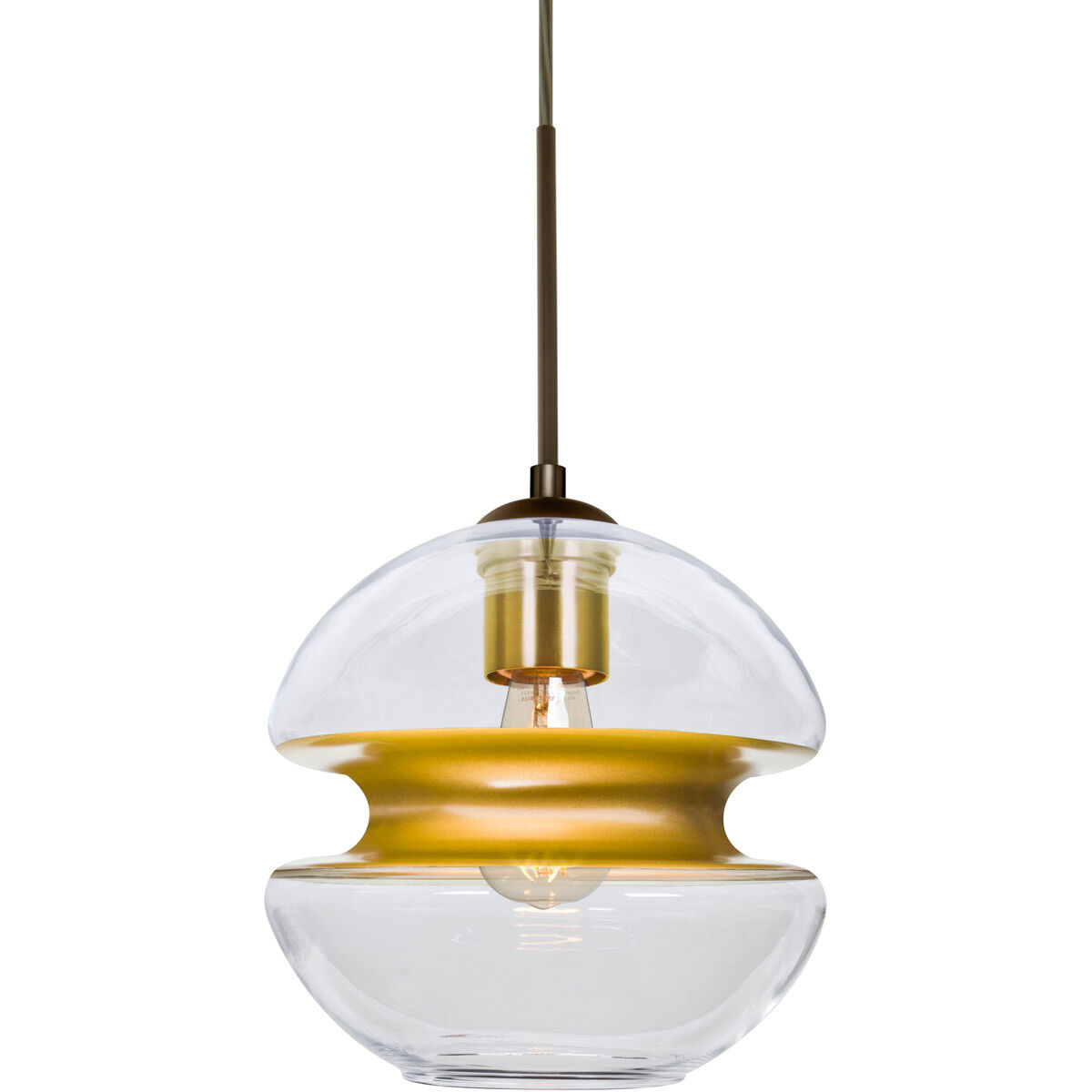 Hula 8 1 Light Bronze Pendant Ceiling Light