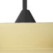 Trilo 7 1 Light Black Cord Pendant Ceiling Light