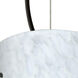 Stilo 12 LED Black Cord Pendant Ceiling Light