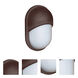 3091 Series 1 Light 11 inch Bronze Outdoor Sconce, Costaluz