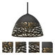 Kiev LED Black Stem Pendant Ceiling Light