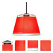 Pica 9 LED Black Cord Pendant Ceiling Light