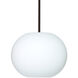 Jordo 1 Light Bronze Stem Pendant Ceiling Light