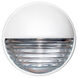 3019 Series 1 Light 9 inch White Outdoor Sconce, Costaluz