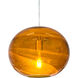 Geno 1 Light Satin Nickel Pendant Ceiling Light