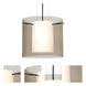 Pahu 12 LED Black Cable Pendant Ceiling Light